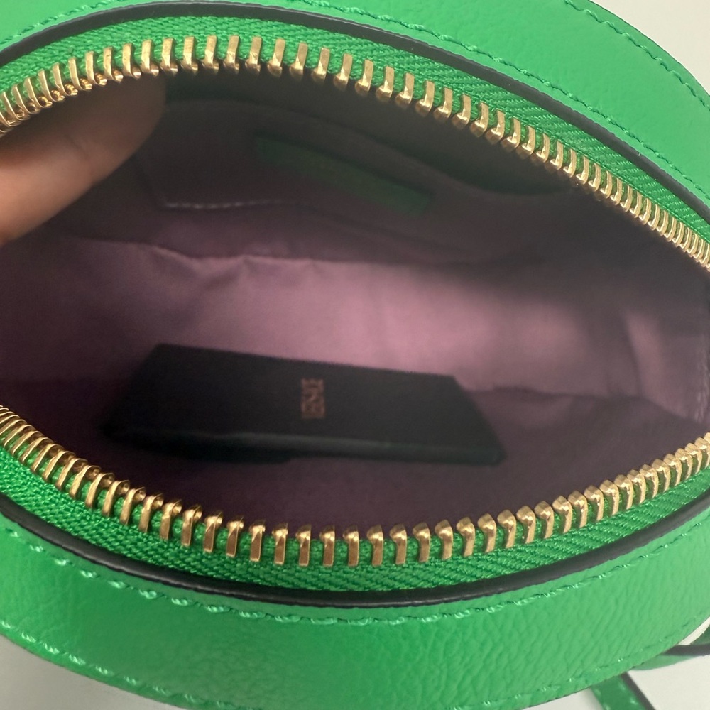 Versace Vibrant Green Medusa Crossbody Bag - Picture 6 of 8